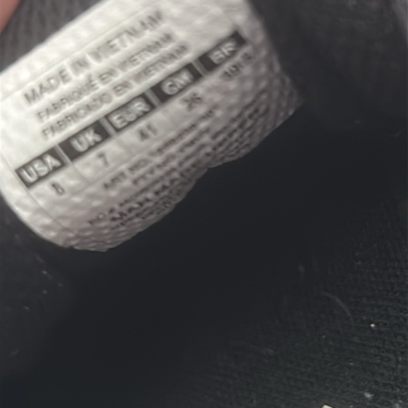 UNDER ARMOUR MICRO G Sneakers SPEED SWIFT I WILL Lightweight Black/White size 8 - Picture 8 of 10